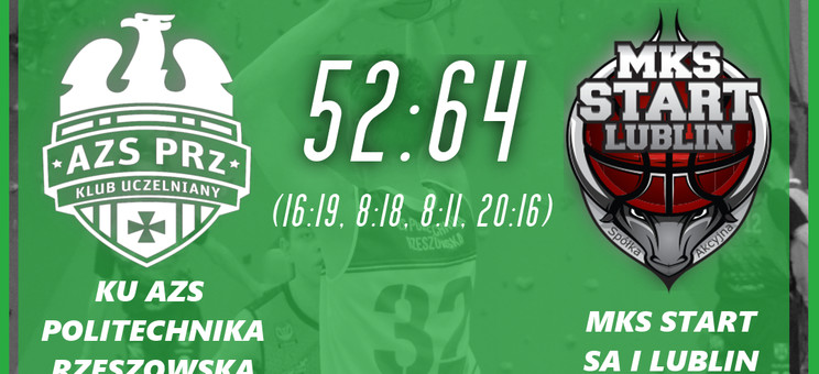 Informacja o wyniku meczu koszykówki